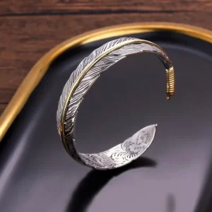 Bohemian Gold Silver Color Metal Wide Cuff Bangles Vintage Punk Simple Bracelets For Women 2023 New Gift Jewelry DIEZI Bohemian