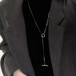 2PCS Necklaces Simple High end Fashion Luxury Elegant Classic Female Charm Pendant Suitable for Various Occasions 2024
